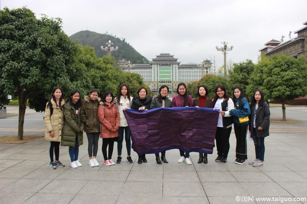 泰国四色菊皇家大学第四批9名交流生到达