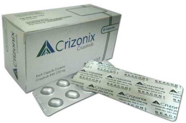 印度孟加拉碧康克唑替尼Crizotinib Capsules使用说明书和副作用介绍