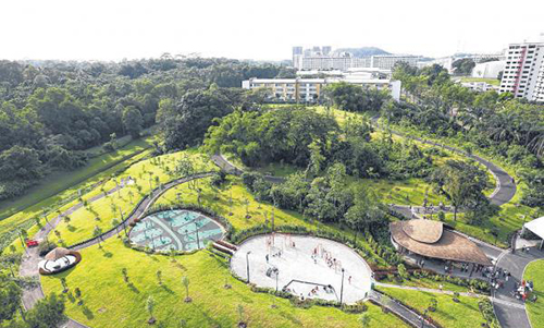新加坡旅游：武吉巴督市镇公园