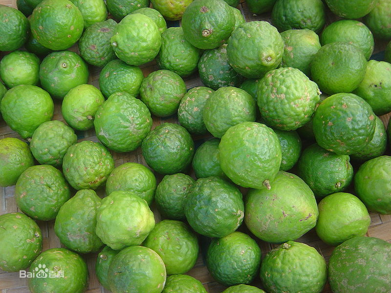 泰国青柠的用法和功效Citrus aurantiifolia